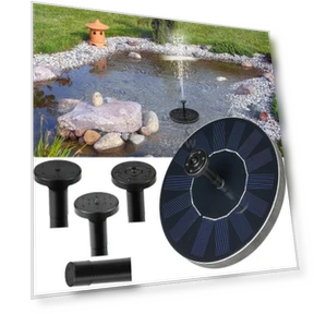 Solar Powered Floating Fountain Pump for Bird Bath — Fountain Accessories, LIAESMART Home