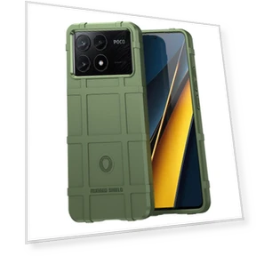 Square Grid Texture Non-slip TPU Phone Cover — Phone Accessories, Smartwatch 2025