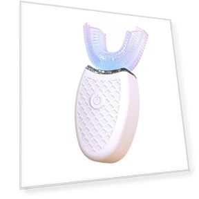 U-Shaped Electric Toothbrush with Blue Light Whitening — Kids' Electric Toothbrushes, ZestCasa