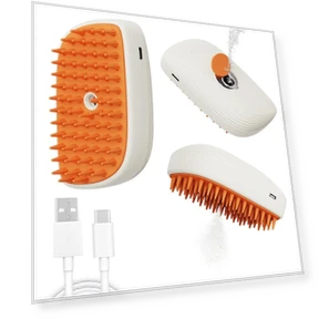 3-in-1 Massage Brush for Cats, Dogs, and Pets — Brushes, Smart Pet Supplies