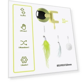 Automatic Cat Teaser Toy — Cat Playthings, Smart Pet Supplies