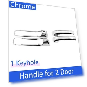 Chrome Smart Car Door Handle Cover — Chrome Trim & Accessories