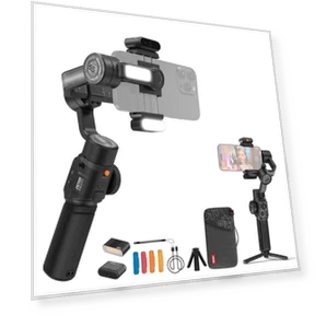 Handheld 3-Axis Stabilizer Gimbal for Phone Vlog — Steady Shots, Zhiyun