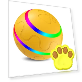 Interactive Pet Ball with Remote Control — Balls, Smart Pet Supplies
