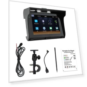 Motorcycle MP5 Player — Vehicle Phone Holders, VehicleKit