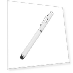 Soft Rubber Tip Stylus with LED Laser Pointer — Styluses & Digital Pens, Refreshing Home
