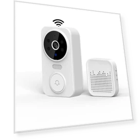 Wireless Smart Video Doorbell — Smart Home Security, Factory Discount Outlet