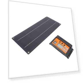 10W Solar Charger with 10A Controller — Solar Charging Solutions, CosyHome