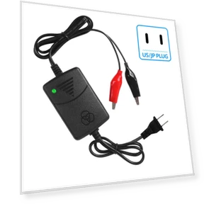 12V 1.3A Motorcycle Battery Charger — Chargers, Timeless Home