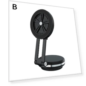 360° Rotating Magnetic Car Phone Holder — Dashboard Installation Kits, JOHO