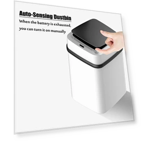 Automatic Sensor Kitchen Trash Can — Kitchen Cans, Pro DIY Tool