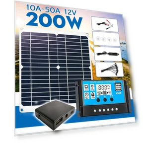 Double USB Solar Panel — Renewable Energy Solutions, Decor Dream