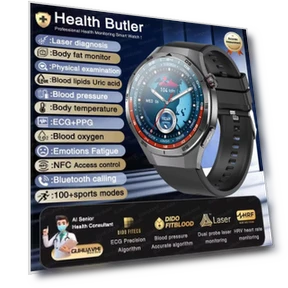 Health Monitoring Smart Watch — Smartwatches, QLY Online