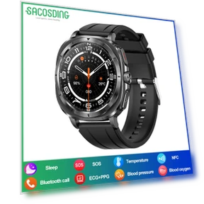 Healthy Blood Pressure Oxygen Uric Acid Smart Watch — Smartwatches, SACOSDING