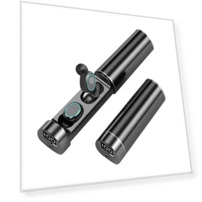 Mini Bluetooth Earbuds with Touch Control and LED Display — Headsets, DIYelecs