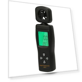Mini Digital Anemometer — Wind Speed Gauges, Fishine