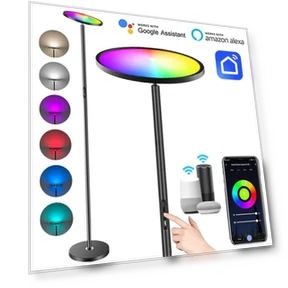 Smart RGB Floor Lamp — Standing Lights, Build My Home