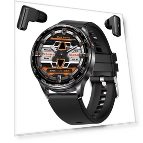 Smart Watch with Bluetooth Earbuds — Smartwatches, ElectronicsHome