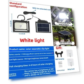 Solar LED Wall Light — Garden Illumination, ZestCasa