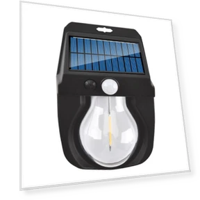 Solar Outdoor Motion Sensor Wall Light — Outdoor Security & Flood Lighting, ZestCasa
