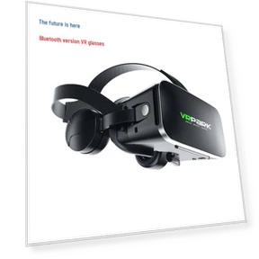 3D Virtual Reality Glasses — VR Headsets, the BAY