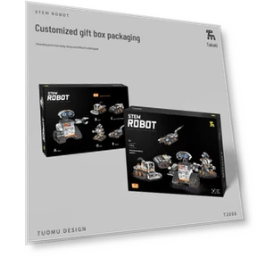 5-in-1 Programmable Remote Control Robot Building Blocks DIY Educational Toy — Construction Kits, Tuomu
