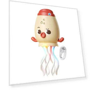 Electric Dancing Octopus Toy with LED Lights — Interactive Learning Devices, Safety toy