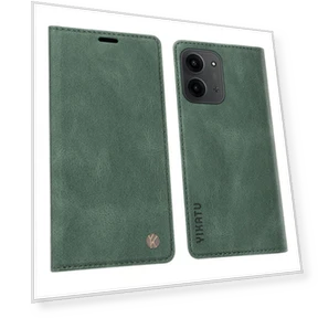 Leather Cover Skin-Touch Wallet Phone Case — Phone Accessories, YIKATU