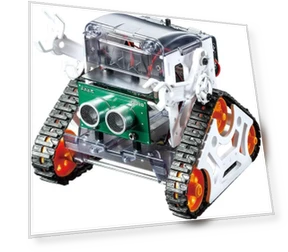 Microcomputer Robot Craft Set Crawler Type — Construction Kits, Tamiya