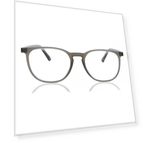 Oval Rimmed Gray Glasses — Smart Glasses, SmartBuy Collection