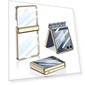 Hinge Protection Case with Tempered Glass — Basic Cases, Smartwatch 2025