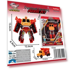 Rescue Police 4-in-1 Transforming Robot Toy Car — Toy Vehicles, Toys Space