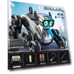 Robot Dog with Full Drive and Gesture Control — Interactive Figures & Robots, Super Go