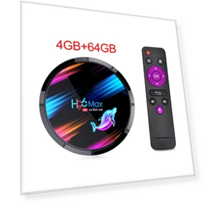 Smart TV Box — Ultra HD Media Players, Blackin