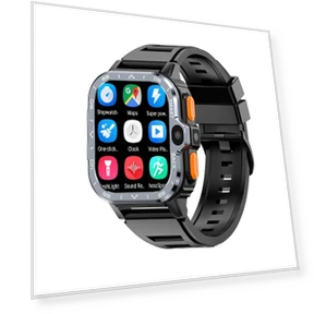 Smart Watch with 4G, HD Display, Dual Camera — Smartwatches, Rainbuvvy