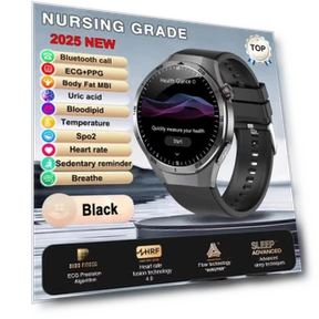 Smart Watch with ECG+PPG, Lipids, Uric Acid, Blood Pressure Monitoring — Smartwatches, ElectronicsHome