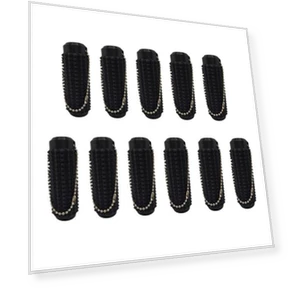 Spiked Texture Keychain Set — Blocks, yanglema