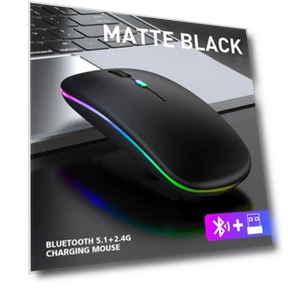 Wireless Computer Mouse with Silent Charging and Sound — Mouse Pads, cucu06