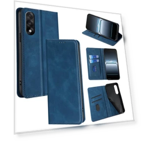 Card Holder PU Leather Magnetic Closing Phone Cover — Basic Cases, Smartwatch 2025