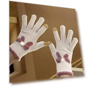 Touchscreen Knitted Gloves — Gloves, Knocked Her
