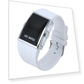 Unisex Smart Square Watch with LED Digital Display — Smartwatches, AVE