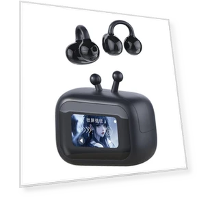Wireless Smart Touch Earphones Ear-Clip — In-Ear Headphones, Along Choice