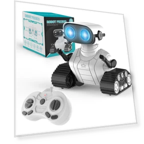 Emo Robot with Remote Control — Interactive Figures & Robots, Bobo Life