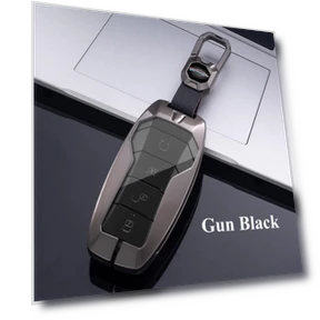 Metal Car Key Case with Smart Remote Control — Key Holders & Accessories, Autopedal