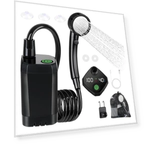 Portable Electric Shower — Outdoor Showers, Party&Festival Supplies