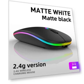Rechargeable Wireless Bluetooth Mouse — Mouse Pads, Home Whispers