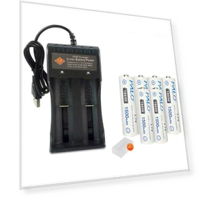 Smart USB Charger for 3.7V 18650 Lithium-ion Batteries — Chargers, PALO
