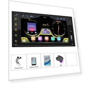 2 Din Car Stereo with Touch Screen — Stereo Receivers, Reakosound