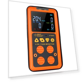 4-in-1 Gas Detector — Gas & CO Detectors, Kkmoon