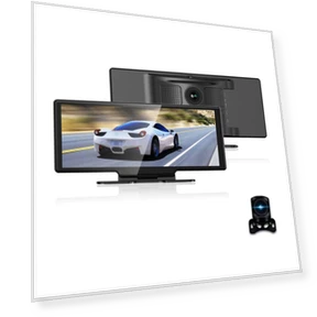 4K DVR Dash Cam with Front and Rear Camera — Dashboard Cameras, Toys Arts